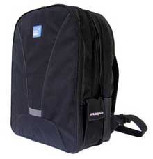 Schwarzer Wickelrucksack von Babywild