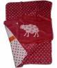 Bambus Babydecke mit Namen - 75 x 100 cm