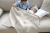 Kuscheldecke LENA – 100% Baumwolle kbA
