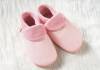 Krabbelschuhe Klassik rosa