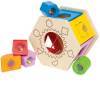 Steckwürfel - Sortierbox aus Holz "Shake&Match"