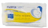 Baby Feuchttücher aus reiner Bio-Baumwolle, natracare