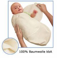 SwaddleMe - Pucksack 100% Baumwolle kbA