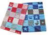 Kinderdecke Patch Juwel boy or girl mit Namen - 140 x 200 cm