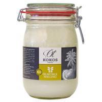 Bio Kokosöl nativ, Ölmühle Solling - 1000 ml Glas
